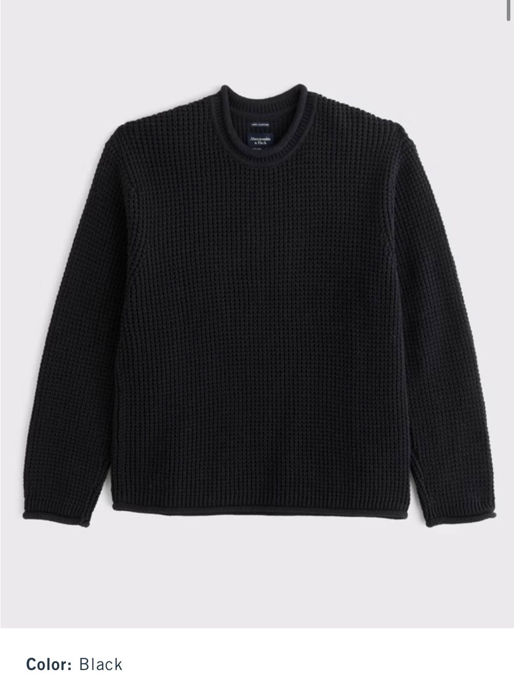 Abercrombie Cotton Roll Neck Sweater